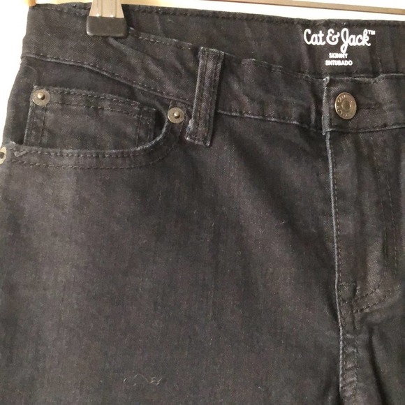 Cat and Jack Black Skinny Leg Jeans 046122283 - Picture 2 of 10